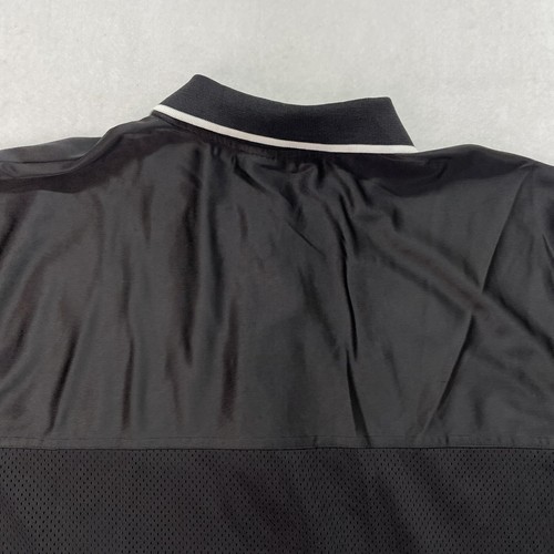 Vintage ADIDAS Tear Away Basketball Mesh Warm Up Jersey Size XL Black White EUC - 第 9/14 張圖片