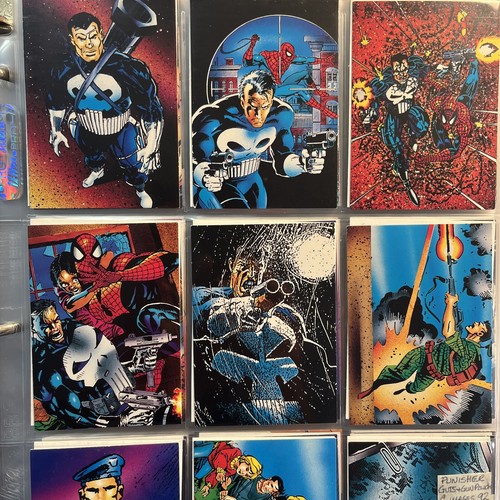PUNISHER 1992 War Journal Entry Card Set 190, NMMT, In Pages, Comic