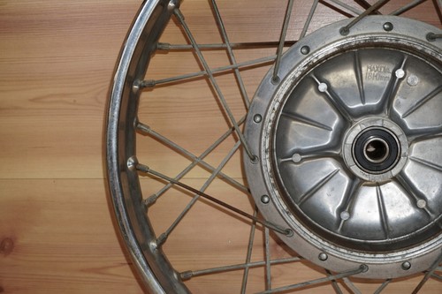 1972-73 Honda CB350 CB 350 K4 Super Sport OEM Front Wheel Rim Hub 44601-286-010 - Picture 14 of 19