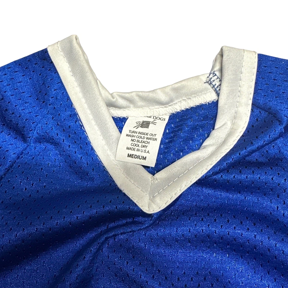 老式美国制造全明星狗宠物球衣-杜克蓝魔大学-尺寸 M — 第 4/4 张图片