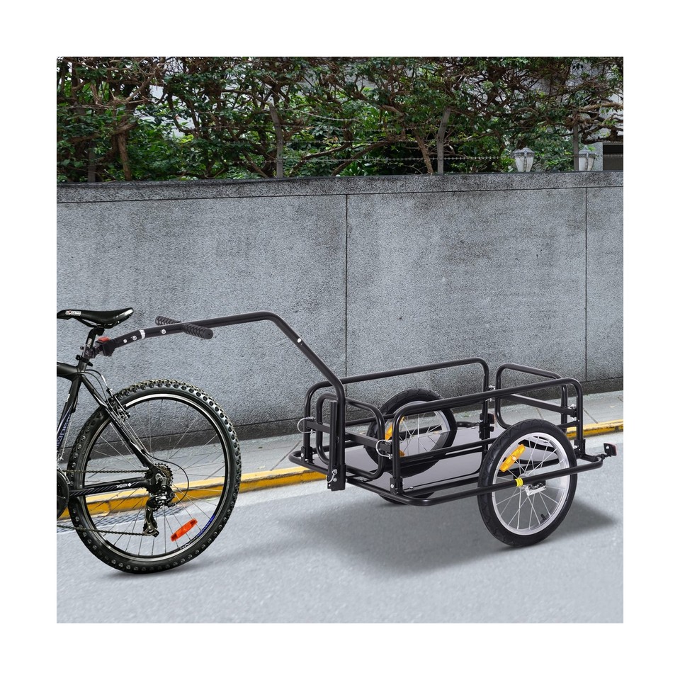 Bicycle Trailer Electric Scooter Buy Aosom Bike Cargo Trailer