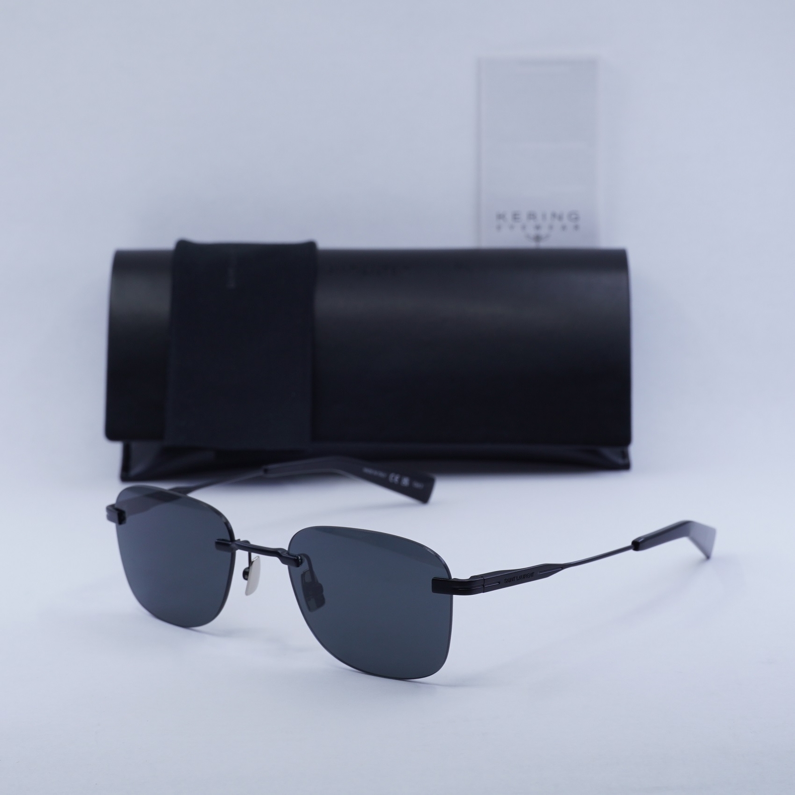 Occhiali da sole SAINT LAURENT SL744 001 nero nero 53 21 145 nuovi autentici