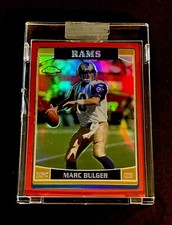 2006 Topps Chrome Uncirculated MARC BULGER Red Refractor #'d 7/259