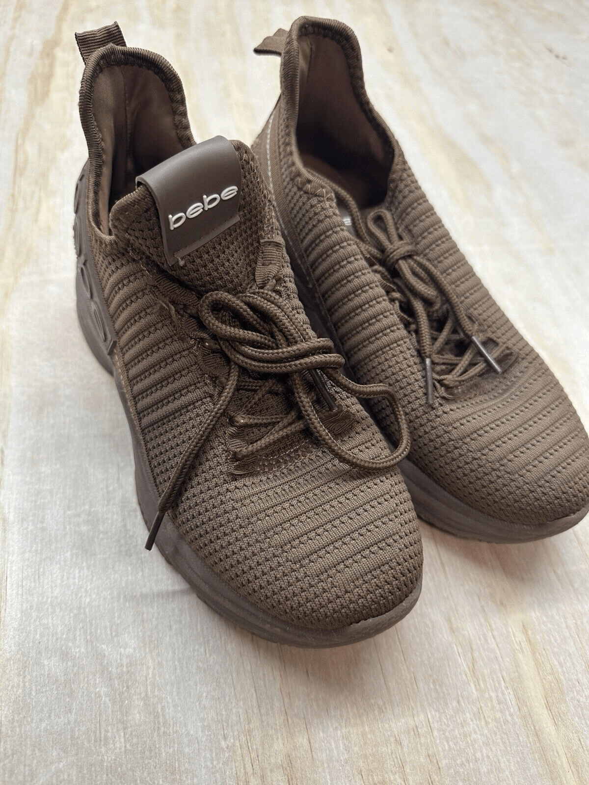 SAOLA Sneakers Bebe suola grossa impreziosita da strass donna 6 5 Analia Mafly marrone