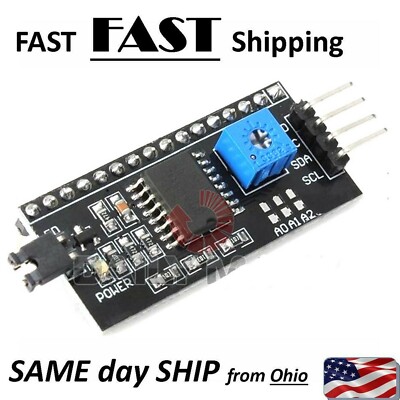 IIC/I2C/TWI/SP Serial Interface Module Port for 5V Arduino 1602LCD - US