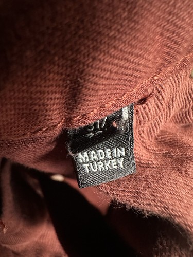 J Lindeberg Jeans Mens Size 31x29 Red Brown Denim Slim Mid Rise Jay Stockholm - Picture 11 of 12