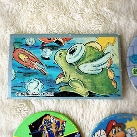 Vintage Famicom Menko Cards Set of 11 Mario Antarctic Golf Retro Japan 80s