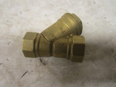 NO NAME DN20 PN16 3/4'' NPT THREADED WYE Y BRONZE STRAINER 300 PSI 3/64'' MESH