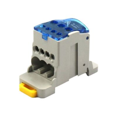 UKK80A Din Rail 1 in N Out Terminal   Distribution Box Universal Power #A6-3
