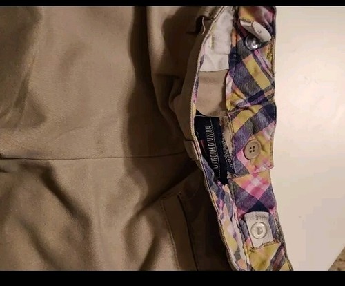 U.S Polo Assn uniform shorts khaki girls Pre-Owned Size 6 - Picture 7 of 7