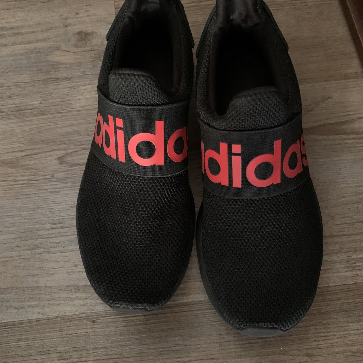 Size 4 - adidas Lite Racer Adapt 4.0 Low Black Vivid Red | eBay
