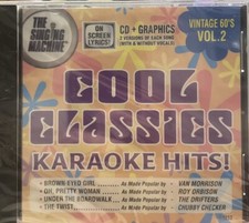 Karaoke Hit's Vintage 60's Cool Classics Volume 2 CD, 2002 Brand New Sealed