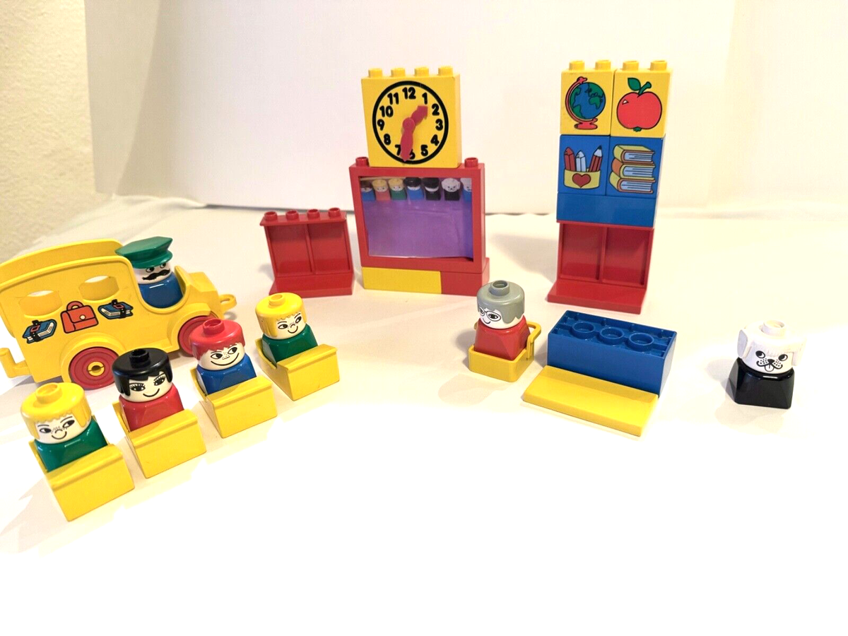 Vintage Lego Duplo Nursery School set 2645 1980 - Main Image