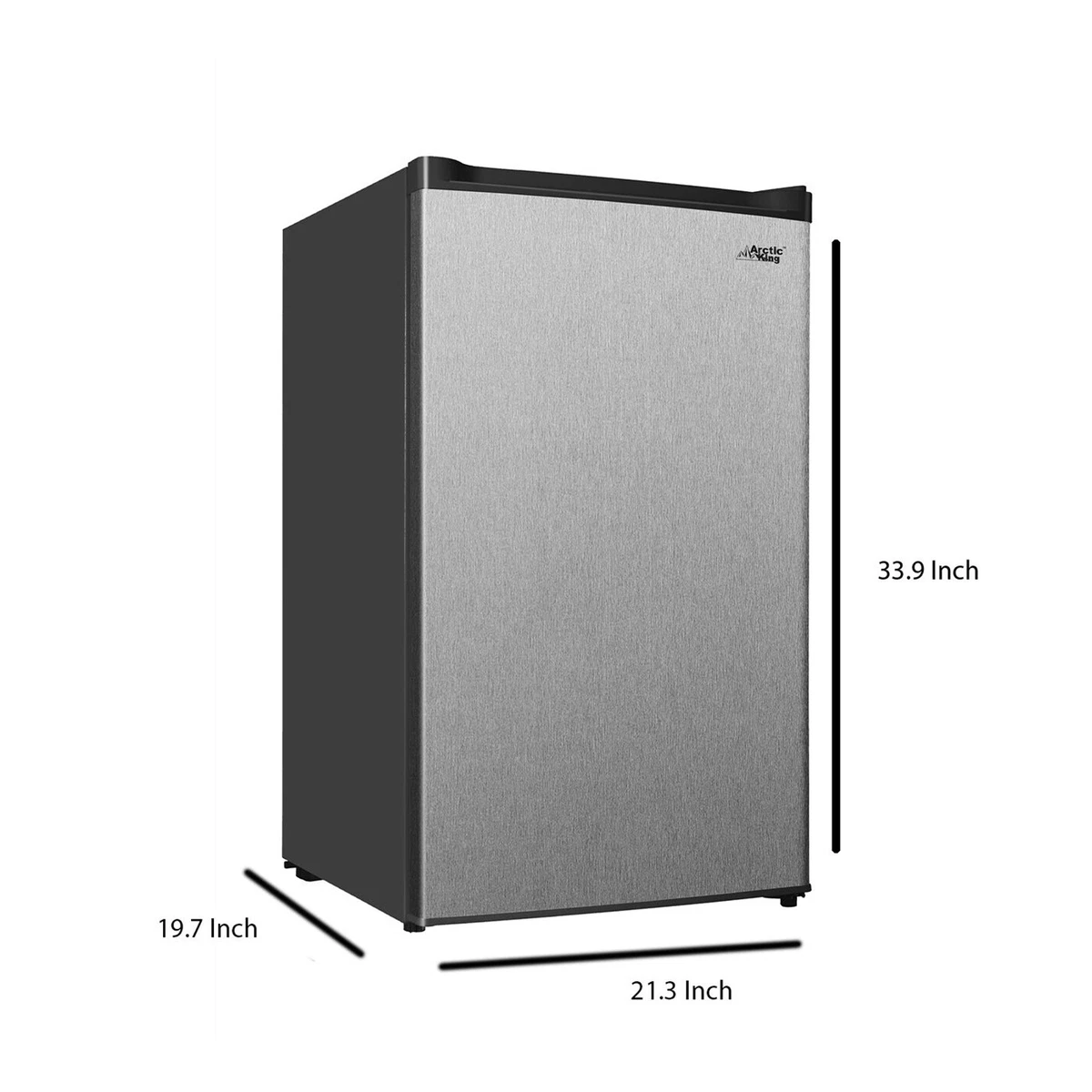 Magic Chef Upright Freezer In Stainless Steel MCUF3S2 The, 46 OFF