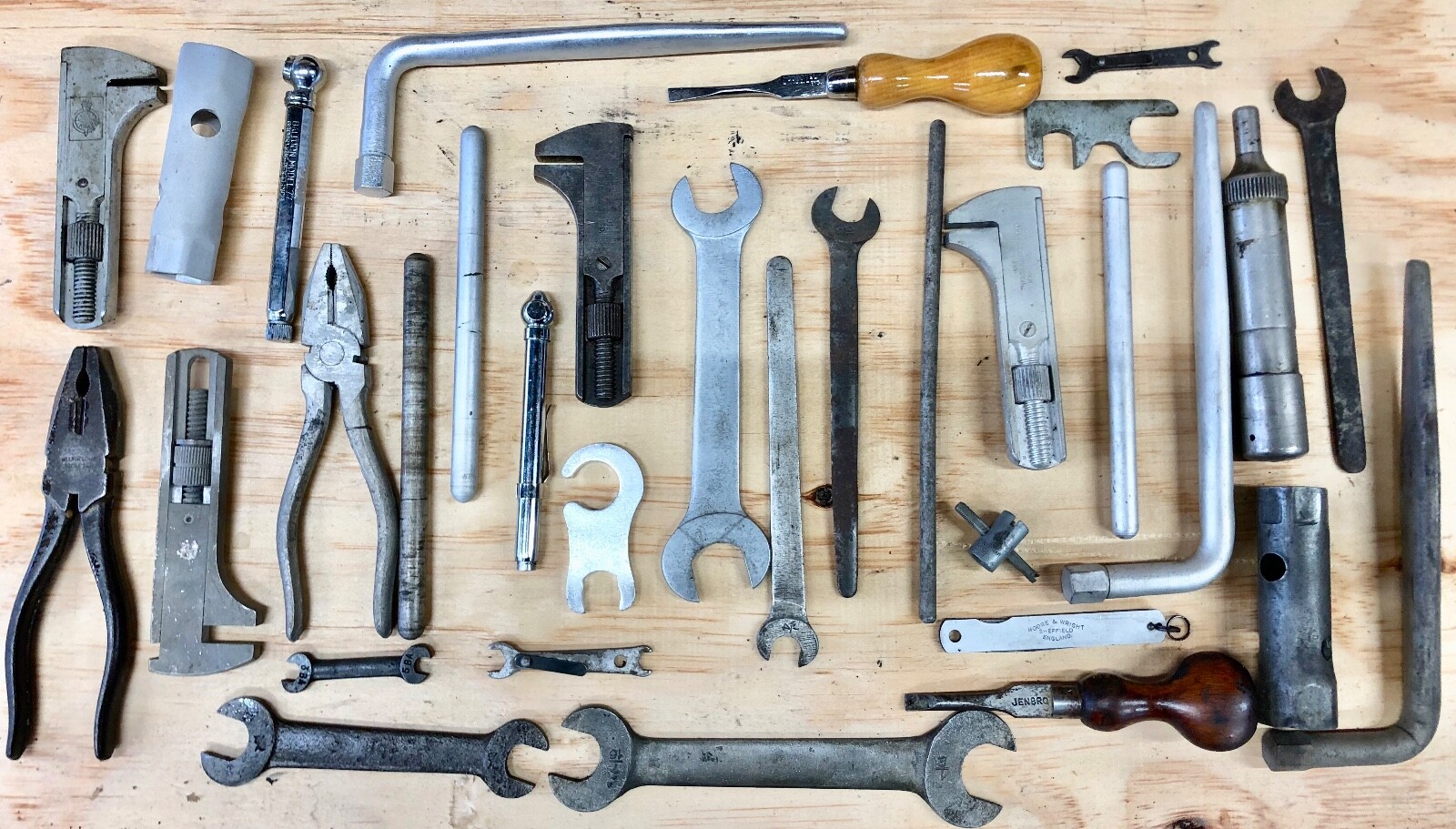 ROLLS ROYCE BENTLEY WHITWORTH NESTING SPANNER. LARGEST 46-65 INVENTORY ON EARTH