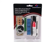 SPORTCRAFT Deluxe Table Cue Repair Kit Billiards Pool Stick Tip Chalk Cloth