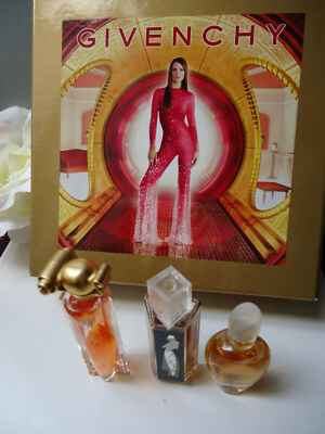 GIVENCHY ORGANZA HOT COUTURE AMARIGE Vintage 1996 3x EDP Miniature
