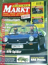 OLDTIMER MARKT 9-99+FIAT 850 SPIDER+RENAULT 4+SIMSON+NAG PROTOS+OPEL KAPITÄN