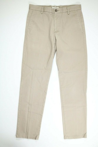 Mens Dockers Beige Slim Fit Khaki Pants 
