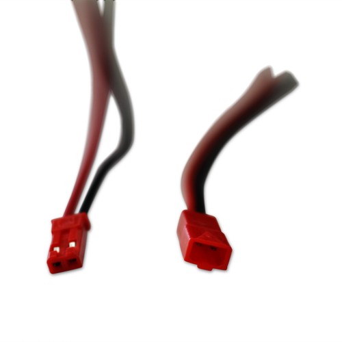JST Connector 2 Pin DC Power Cable Assembly 22 AWG 10CM US SHIP TODAY! - Picture 3 of 5