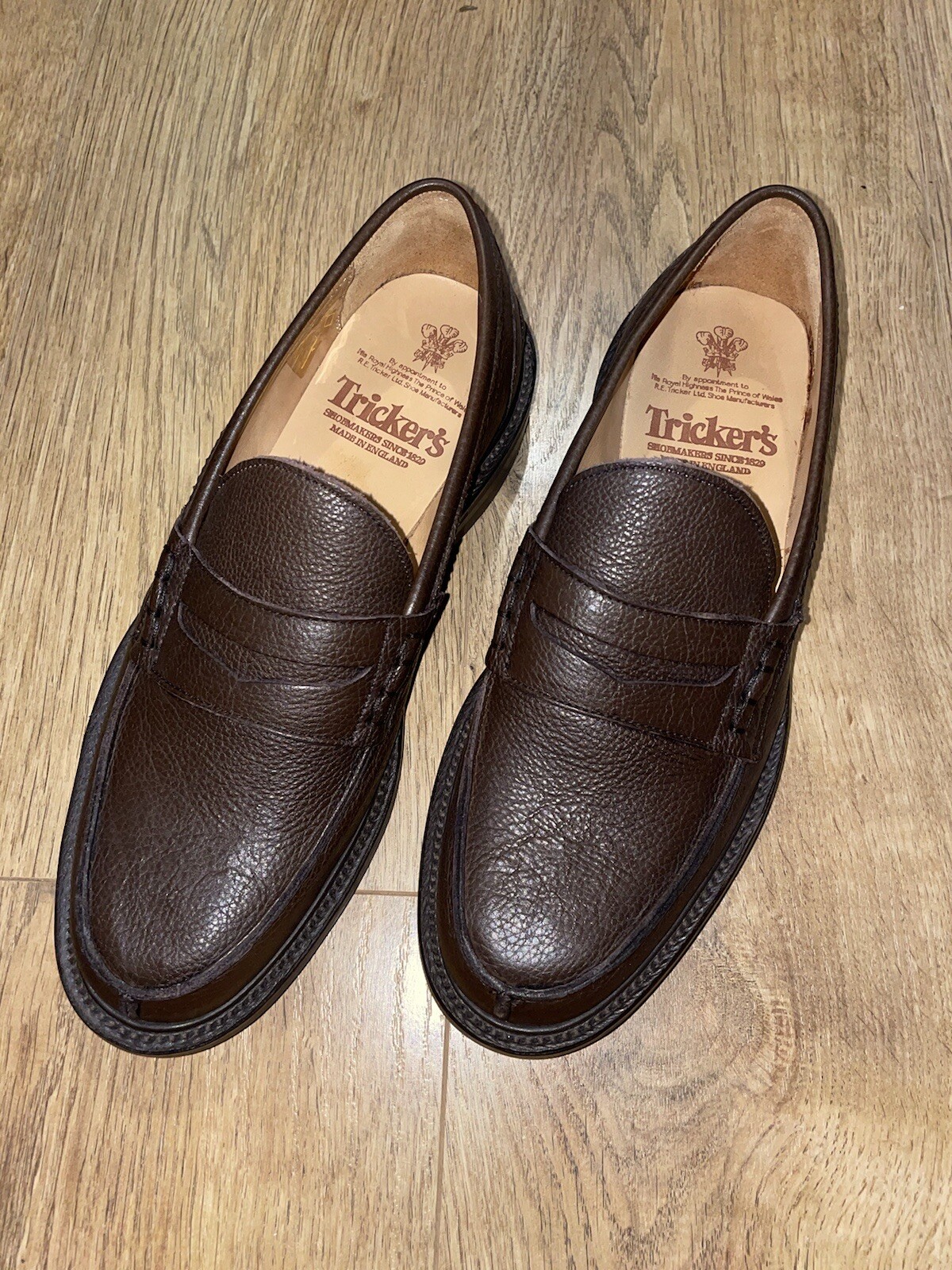 Trickers Brown Leather Blair Penny 