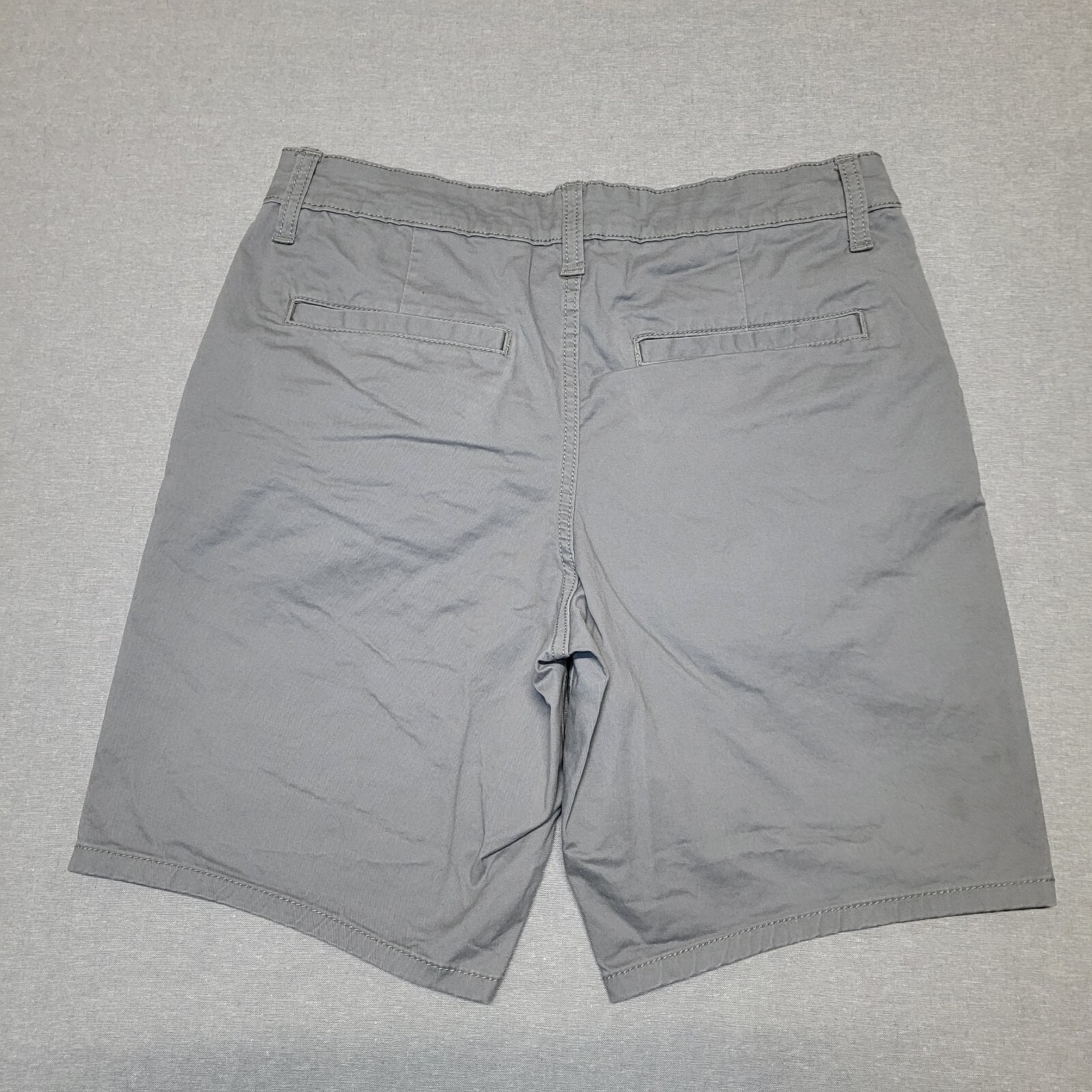 RSQ Jeans Mid Length Chino Above Knee Mens Shorts Size 31 Gray eBay
