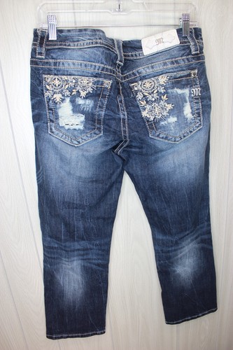 Miss Me Mid Rise Easy Crop Semi Distressed Jeans Größe 28x27 - Bild 7 von 7