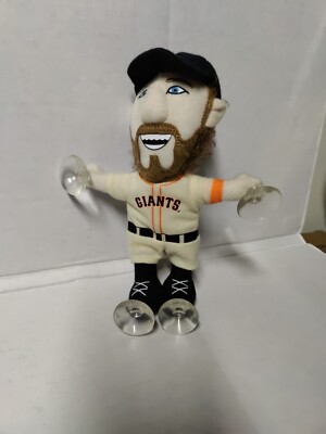 San Francisco Giants Hunter Pence on Board Plush Doll Window Cling  2017 