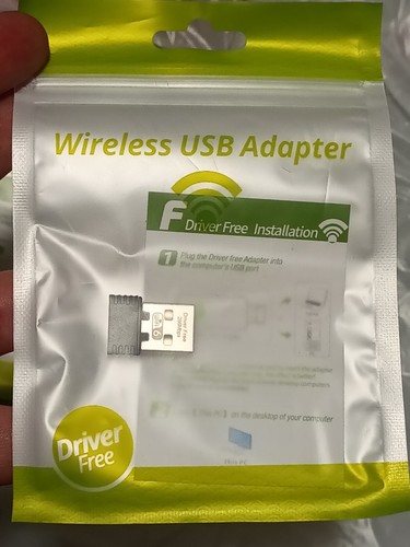 USB 2.0 Wireless Wifi Adapter Dongle 286Mbps Wifi 6, Wifi 6e, 802.11ax, 5.8Ghz - Picture 1 of 3