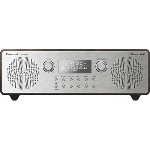 Panasonic RF-D100BT DAB+ - Digitalradio - DAB+ - FM - Bluetooth - Wecker-schwarz