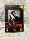 Max Payne Microsoft Xbox Case and Manual Only No Game Disc
