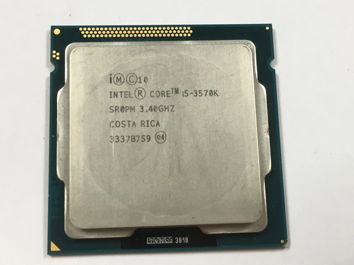 その他 PC core i5-3570k  8GB Intel Core i5-3570K Processor Model Computer Processors (CPUs) for