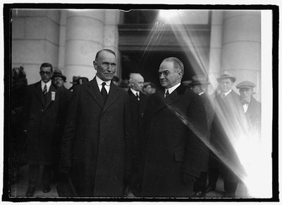 Colonel John Coolidge,Governor F.S. Billings of Vermont,3/3/25,Politician