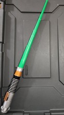 2015 Hasbro Star Wars Luke Skywalker Green Retractable Lightsaber Pre-Owned