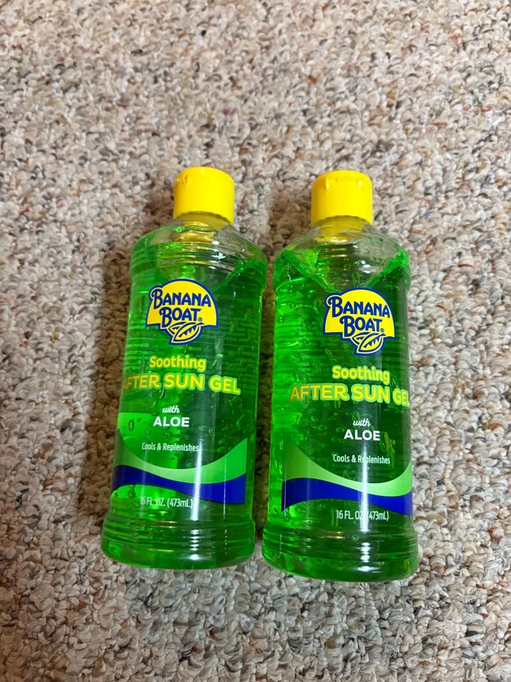 2 pack - Banana Boat Soothing After Sun Gel w/ Aloe 16 oz Ea Cools & Replenishes - Image 3 of 3