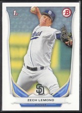 2014 Bowman Draft #DP64 Zech Lemond