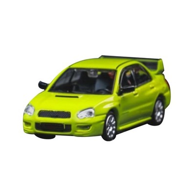 Green Alloy 1/64 Scale For Subaru Impreza WRX STI Finished Model Toy Gift Decor
