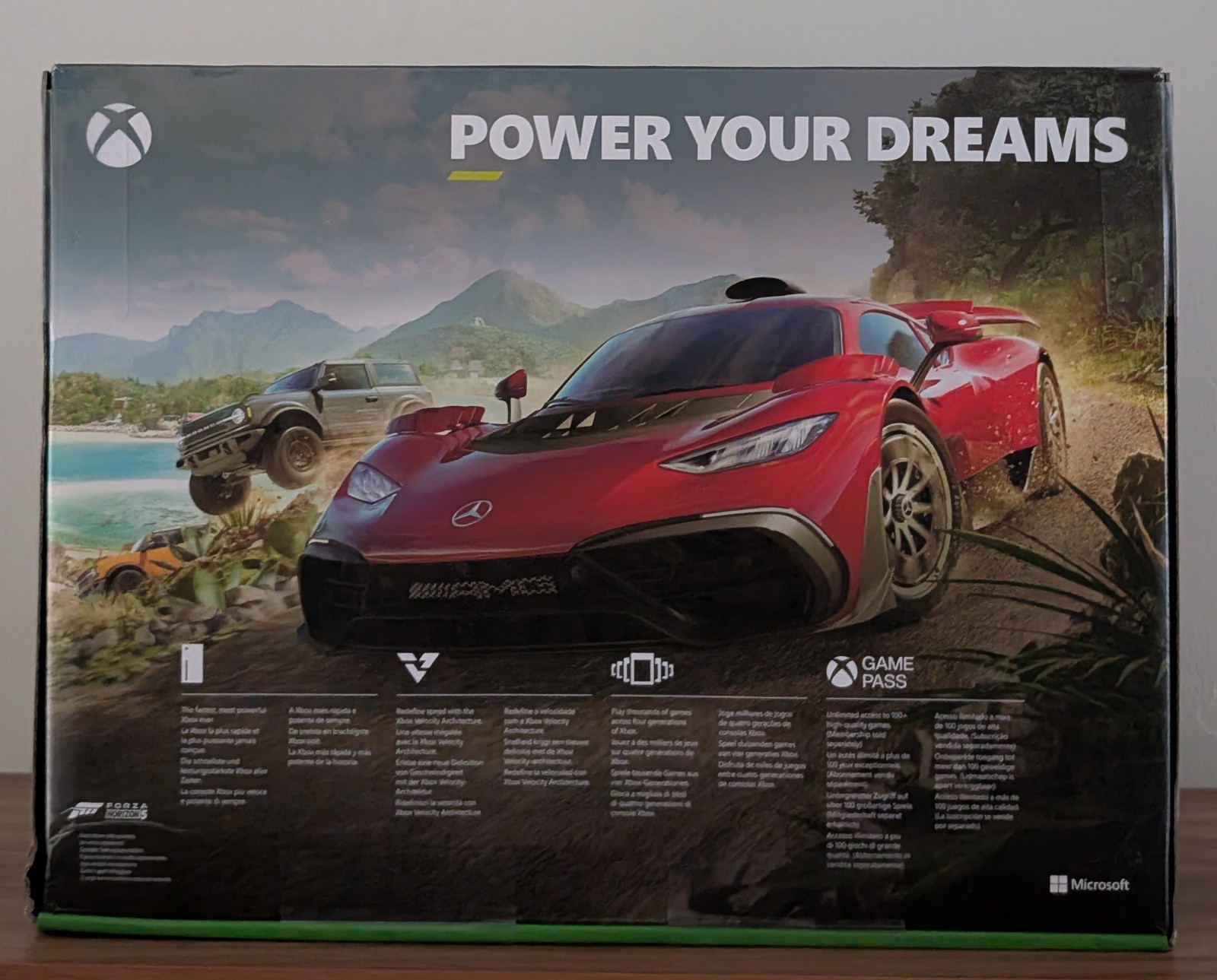 Sealed Unopened Unused Microsoft Xbox Series X 1TB Video Game Console Black