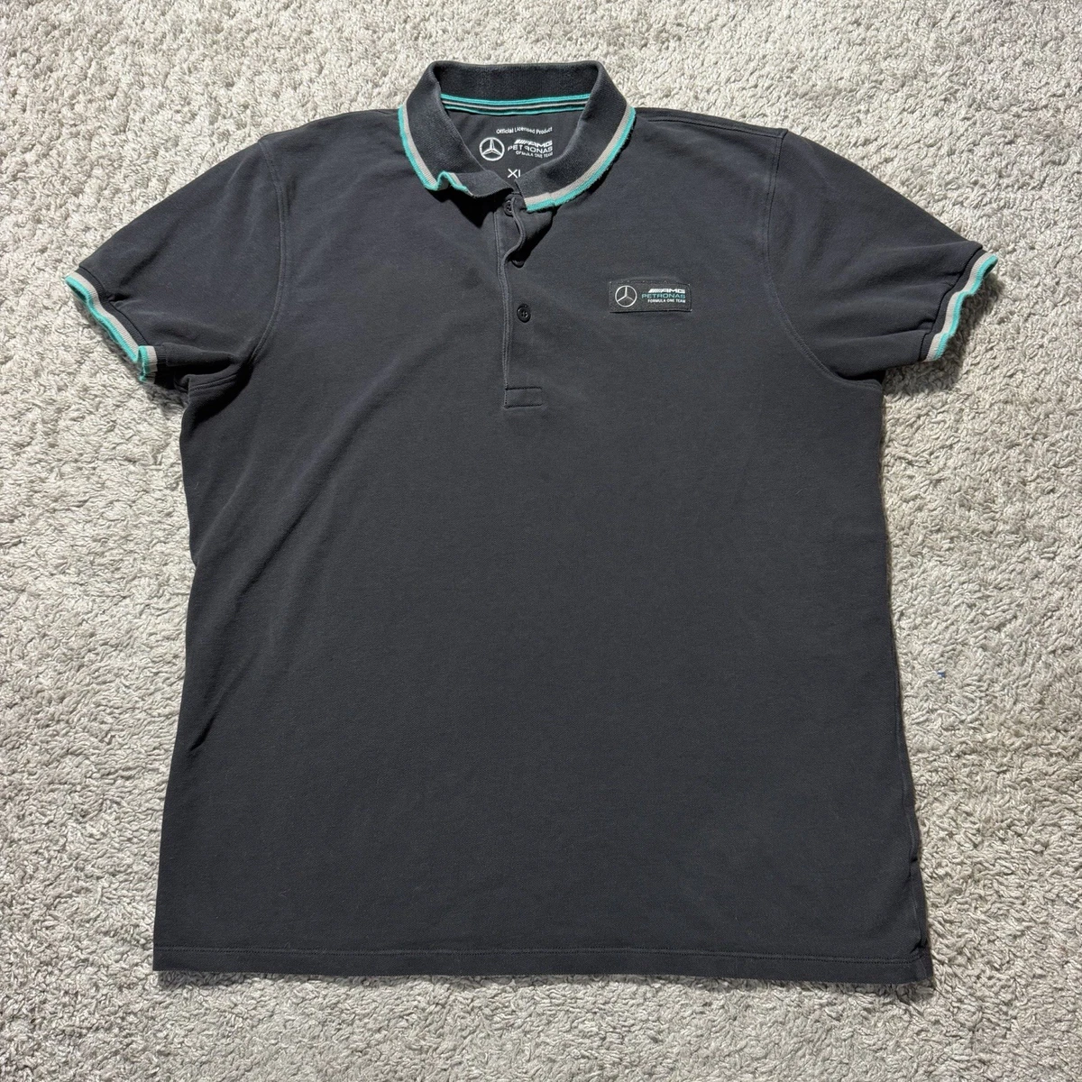 Preços baixos em Lewis Hamilton Mercedes Camisas de fãs de Corrida