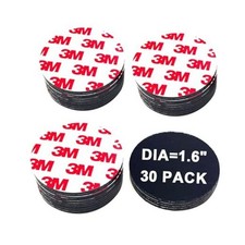 Big Round Magnets Dots-40mm, Precut Flexible Circle Magnetic 30Pack-Dia 40mm