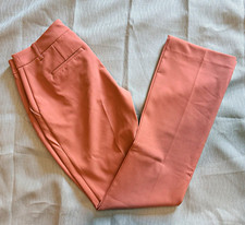 Express Columnist Pants Barely Boot Mid Rise— Peachy Pink