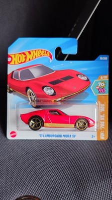 Hot Wheels 71 Lamborghini Miura P400 SV RLC Exclusive, Rot