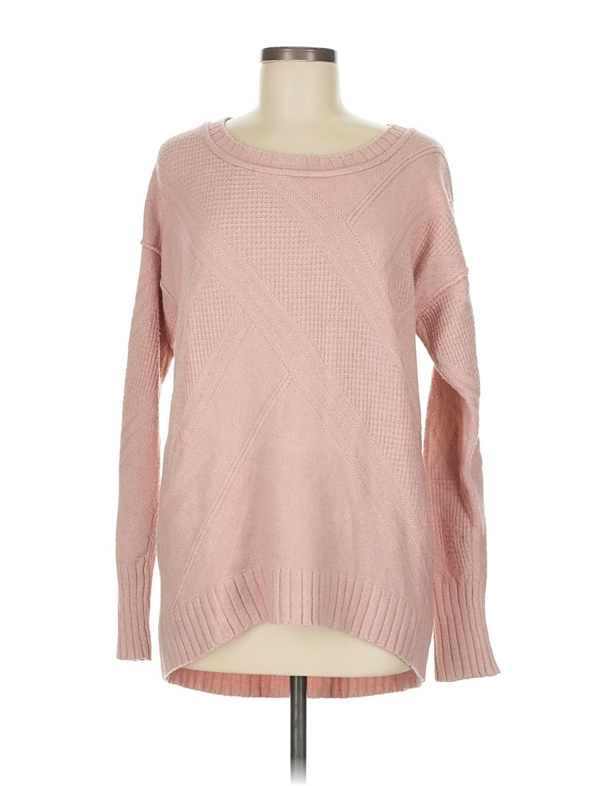 CALVIN KLEIN JEANS Women Pink Pullover Sweater M