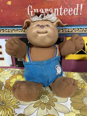 Koosas, Vintage 80er Jahre Cabbage Patch Kinder Puppe - Koosas Katze