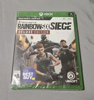 Rare NEW Sealed Tom Clancy's Rainbow Six Siege Deluxe Edition (Xbox One) *READ*