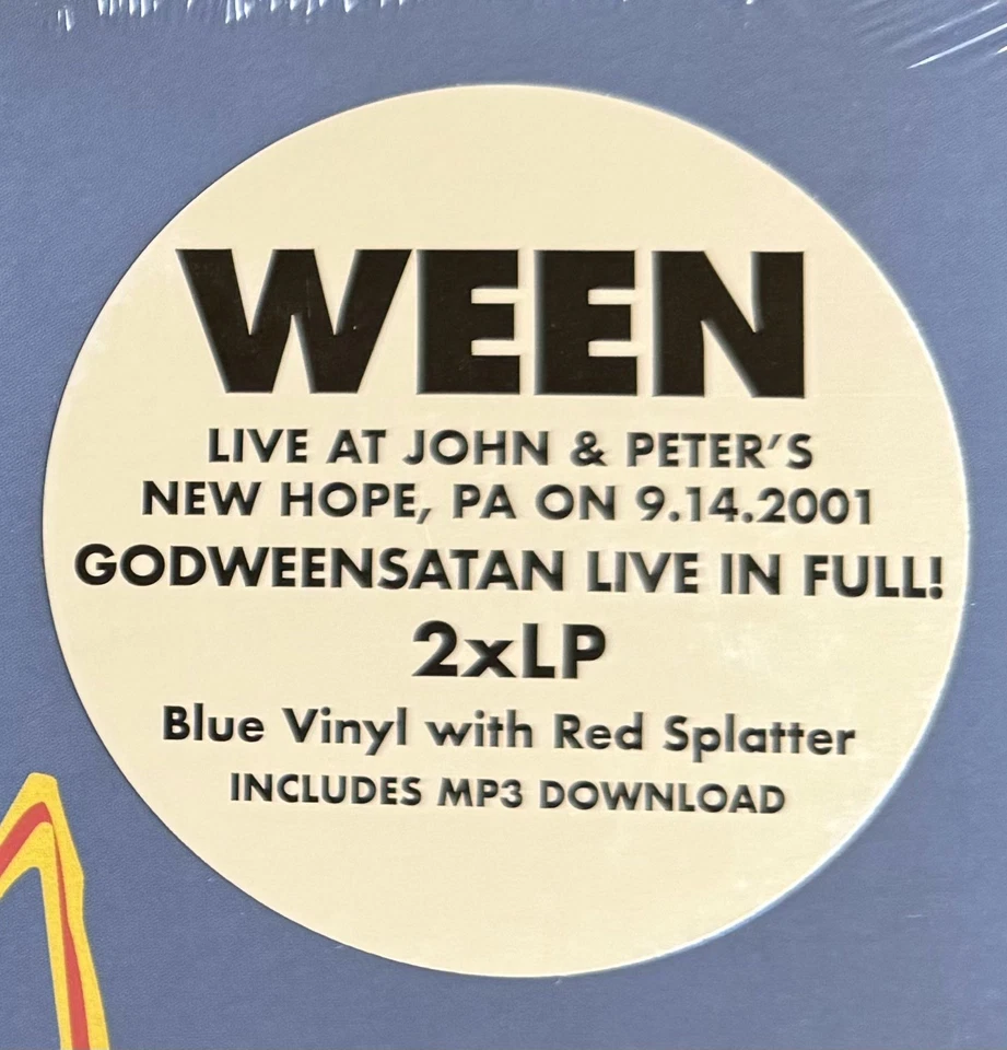 Ween~GodWeenSatan Live [Red Splatter, Blue Splatter  Vinyl] 2Lp Foto 3 de 4