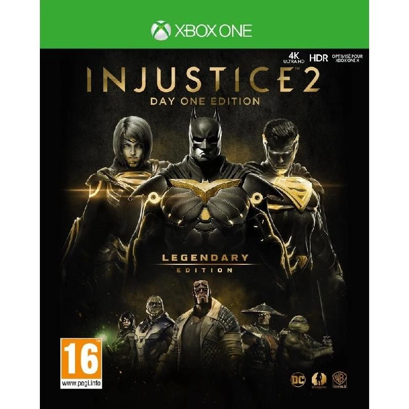 Injustice 2 Legendary Edition / Steelbook / Microsoft Xbox One / PAL / FR
