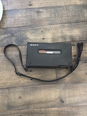 Sony Walkman Professional WM-D6C w/ Leather Case & Strap  - SUPER CLEAN - *READ*