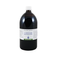 Methylene Blue 1% Solution, 33.8 Fl Oz, USP Pharma Grade, Formaldehyde Free