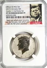 2019-S Silver Kennedy Half Dollar NGC PF 70 Enhanced Reverse #GA6-04 Apollo 11